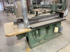 Mattison #181, double Sided Osillating Edge Sander, 7.5 HP, 3ph, 230/460 V., 10" x 55" platen