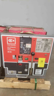 800 Amp. Cutler-Hammer DSII-508, Allis-Chalmers Power Circuit Breaker, 120VAC, 2000 (4 available)