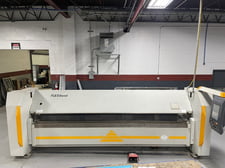 159.8" Ras Flexibend #73.40, CNC folder, 61" BG, 11.81" upper bean open height, Touch Screen 6000 Control