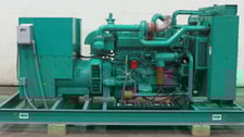 250 KW Cummins #GFBC, Natural gas generator set, 277/480 Volts, 1139 hours, 383 HP @ 1800 RPM, GTA855-G3