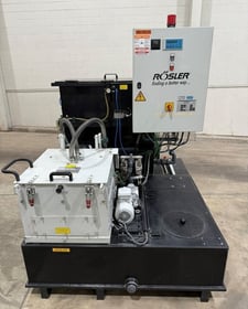 15" Rosler #Zentrifuge-Z-800, semi-auto centrifuge, 317 GOH, 88 lb. max load, 2012