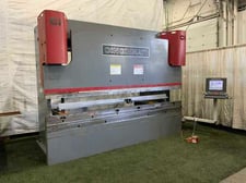 175 Ton, Cincinnati #175BX, hydraulic press brake, 12' overall, 126" between housing, 10" stroke, 16" throat