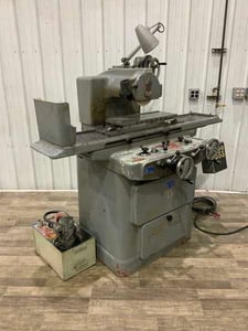 8" x 24" Tos #BPH20, horizontal surface grinder, power elevation, 8" x 2-3" magnetic chuck