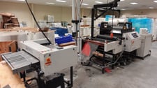 AutoFeeds #HSTS, High-Speed Two-Sided Thermal Laminating System, w/ AMF feeder, sheet fed, water cooled
