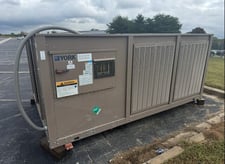 45 ton, York #YCAL0052EE46XEBSDTXAXXR, Air cooled chiller, 410A, 115 V., 2017