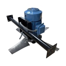 10 HP 1175 RPM Hyundai Crown Crown #HLS256SR335B, Frame 256T, 230/460 Volts, AC motor w/Fan Package, (19