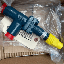 3/4" Hansen Technologies #VSB075C, Angle Shut-Off Valve