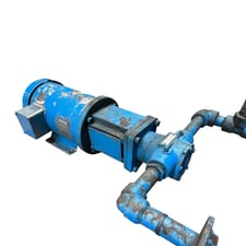 2" Viking #HL495, Rotary Gear Pump, 3 HP, 1750 RPM, 30 GPM, Baldor Electric Motor, 208-230/460 V.