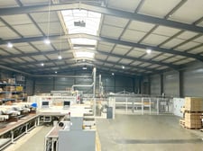 IMA/Schelling #AH-8-580, Angular Panel Saw, double saws, stacker