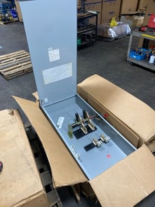 600 Amp. General Electric, TG3226R, Disconnect Switch Fusible, 240VAC, 3Ph, 2P, NEMA 3R, unused