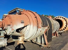 60" x 228" SMS, vacuum paddle dryer, 304L Stainless Steel, jacketed, 1969