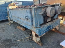 SSI, dual shaft shredder, 41" x 101", hydraulic driven