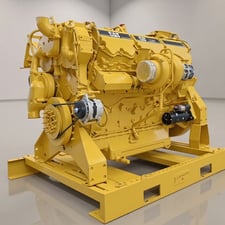 646 HP Caterpillar #C27, Diesel Engine, 1800 RPM, 12-cylinder, v-type, | PN: 271-2219 10R-7244