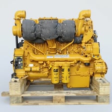 800 HP Caterpilar #C18, 2100 RPM, Inline 6, 4-Stroke-Cycle Diesel Engine, | PN: 484-3456, 4843456