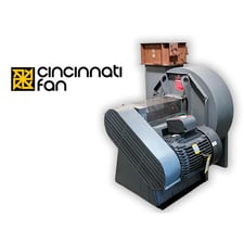 5200 cfm @ 18 S.P., Cincinnati Fan #RBE-15, centrifugal radial blade exhauster fan, 26" wheel
