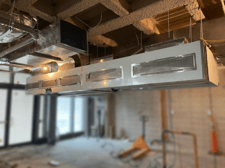 Spring Air #KES-IShut Height, Commercial Kitchen Exhaust Hood System, UL Listed, Stainless Steel