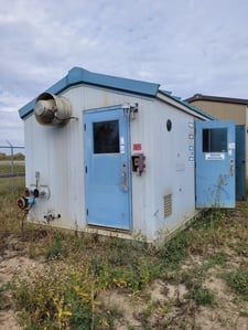 1 GPM @ 150 psi, National Oilwell #14D-25, Duplex Injection Pump Package, 10 HP, 1760 RPM, 230 V., 2007