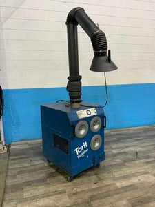 780 cfm Donaldson #EZ-Truck, portable dust/fume collector, 1.5 HP, roll around on wheels, 1999