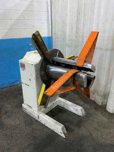 2500 lb. American Steel Line #60, coil reel, 18" width, 54" outside dimensions, 14"-21" ID, 25-65 FPM, 1978