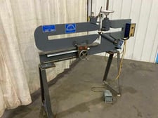 May Tool #42V-3/4, circle shear, 3-1/8" to 42" circle cutting capacity, 10" head throat, 30" tail throat, 3/4