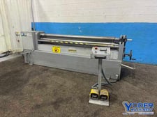 6.8' x 1/8" Sampson #MRM640-2050X110, plate bending roll, forward/reverse, operators console, 3 HP, 2004