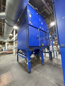 30000 cfm Robovent #DT4-40000-20, cartridge dust collector, (20) 52" vertical cartridge filters