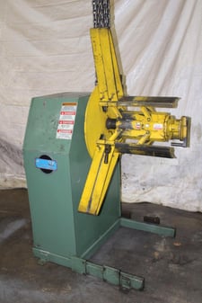 4000 lb. Coe Press Equipment #CPR-PO-4018, non-motorized uncoiler, 24.5"mandrel, 18" width, 72" outside