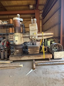 5.3'-19.7" Ogawa Irownworks #HOR-D2000, radial drill, 10 HP, #3MT, 1980