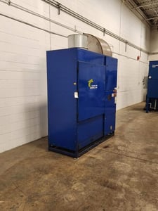 4000 cfm Clean Air America #DFC-12, Cartridge Dust Collector, 2712 sq.ft., 12 cartridge filters