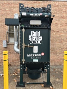 2000 cfm Camfil Farr #GSXP-4, Cartridge Dust Collector, 4 vertical cartridge filters, automatic pulse clean