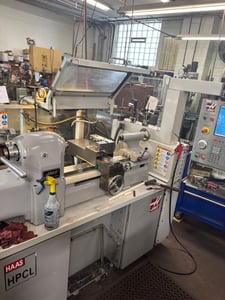 Haas #HPCL, Tool Room CNC Lathe, 14" swing, 18" L max, 1" bar, 5 HP, 3000 RPM, 5" diameter, tailstock, 2009
