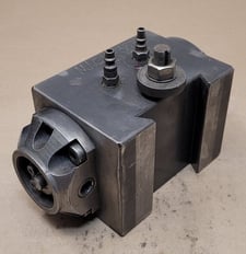 Aloris #DA4Q-3000, boring bar holder, Kennametal KM63-NCM-EF flange mount