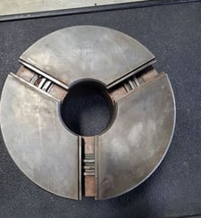 10" Bison, 3-jaw lathe chuck, D1-6 Mount