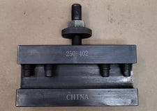 Value Collection #250-402, lathe tool post holder