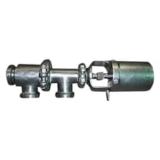 2" Cherry Burrell, 3-Way Long Stem Air Valve, stainless steel