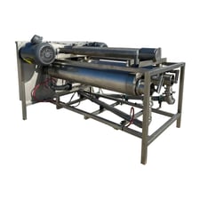 28.3 sq.ft. Alfa Laval Contherm #6x9, Votator Surface Scraped Heat Exchanger, 300 psi @ 600°F, 6" diameter