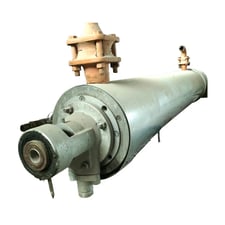 9 sq.ft., 400 psi @ 375°F shell, 150 psi @ 375°F jacket, Chemetron #2C672WA, Votator 6x72 Scrape Surface