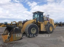 Cat 980K, Wheel Loader, 25810 hours, S/N: W7K00665, 2012
