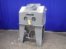 40" x 40" x 32" Econoline, Blast Cabinet, w/Foot Switch