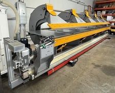 252" Thalmann #TZ150-6.4M, folding machine, 16 gauge, 49" small parts back gauge, 2017