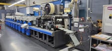 Gallus #EM510, Servo driven, 10 color UV Flexo press, 20" wide, lamination unit, chill rolls, 2006