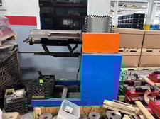 4000 lb. Dallas #DPR-4,000#x24, motorized uncoiler, 24" width, 60" outside dimensions, 16"-21" ID, jog fwd/rev