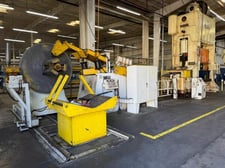 20000 lb. Coe Press Equipment #CPTR-PO-20030 / CPPS-PO-400-30 / CPRF-430, convention servo coil feed line