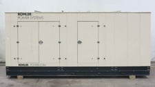 350 KW Kohler #350REZXB, Natural gas generator set, 277/480 Volts, 119 hours, 530 HP @ 1800 RPM, Doosan
