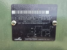 25 KVA 4160GY/2400 Primary, 240/120 Secondary, Cooper Single Phase Pad Mount Transformer, (2 available)