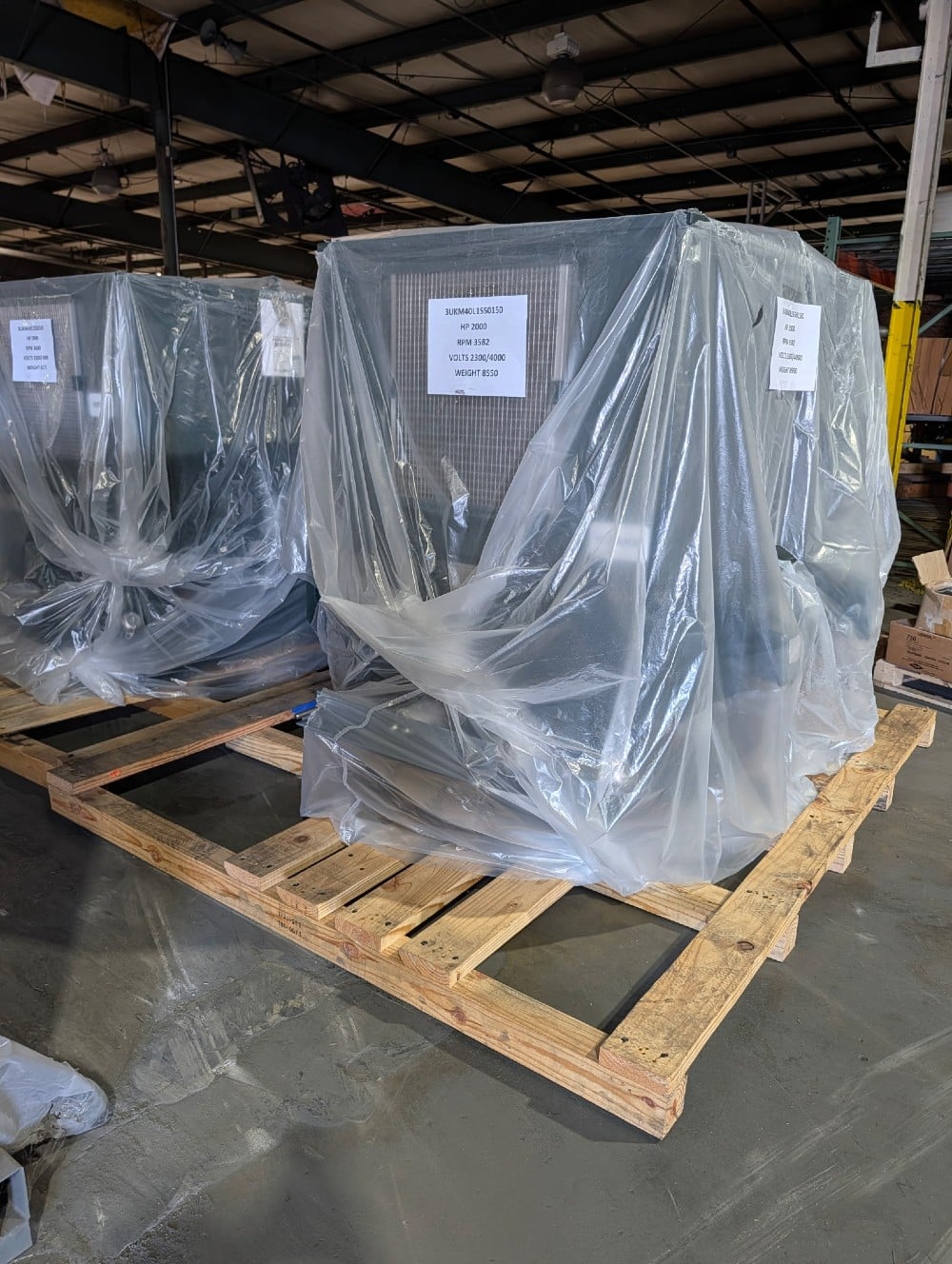 1500 HP 3600 RPM Toshiba Frame 5810/11/12USS, weather protected enclosure type 2, Renk Sleeve, 1.15 service