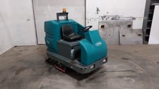 Tennant #T15, floor scrubber, battery powered, serial #16358, 2009