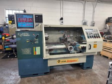 Bridgeport, Romi #EZ-Path, CNC lathe 16.5" swing x 40" centers, 8" swing over cross slide, 3-jaw 8" chuck