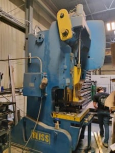 110 Ton, Bliss #C110-HP50465, Obi Press, 460 V., 60 A,