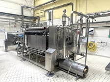 Seitz #Orion-100/200, Filter Press, Stainless Steel, Filtration Surface, 3962.5 GPH, 516.7 sq.ft., 26 plates